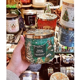 [NHIỀU MÙI] Nến thơm 3 bấc thư giãn Bath and Body Works