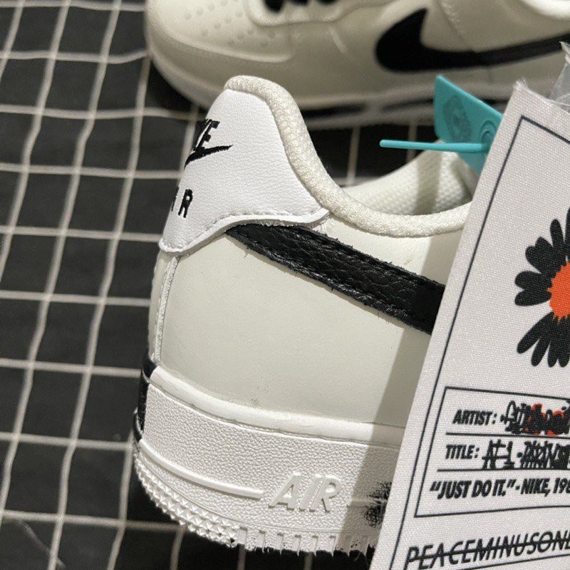 Giày Sneaker ⚡Free Ship⚡ giày Thể Thao AF1 LOW Trắng Hoa Cúc Sơn Đế Form Nam Nữ Phù - Hàng Full Box + Bill