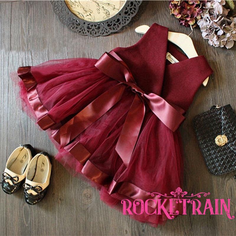 Đầm xòe công chúa xinh xắn cho bé gái