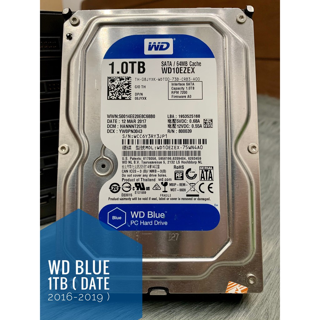 Ổ Cứng HDD 1TB 7200rpm Cho PC Desktop _  3.5" SATA 3 _ Hàng Chất Lượng. | BigBuy360 - bigbuy360.vn