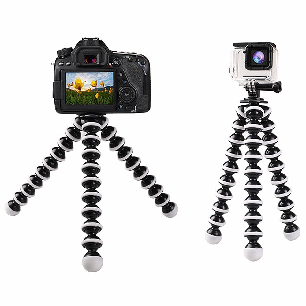 Chân Tripod Bạch Tuộc Linh Hoạt Kèm Kẹp Giữ Điện Thoại