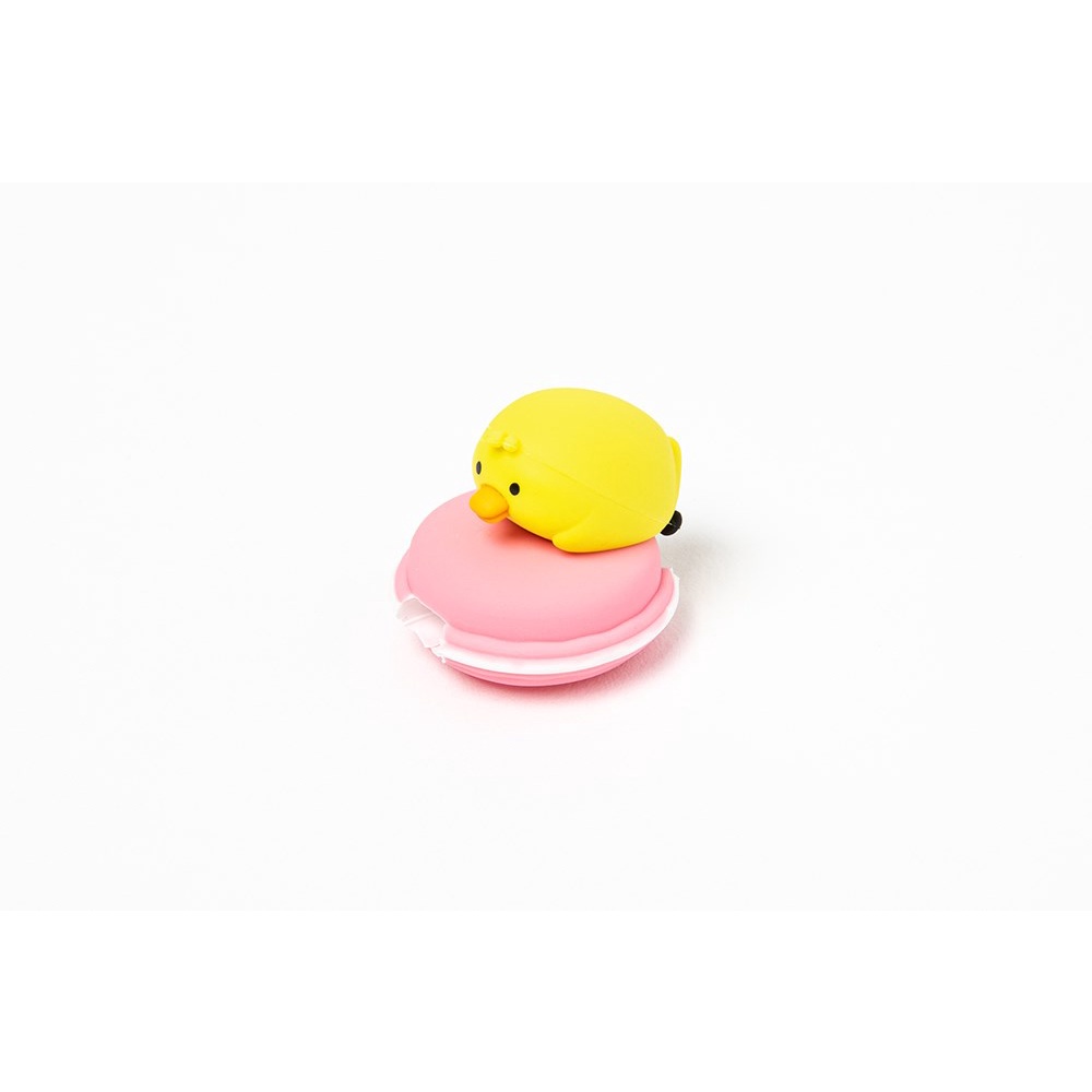 Phụ Kiện Bảo Vệ Dây Cáp ARTBOX Hàn Quốc Hình Nhân Vật Iren Và Bánh Macaron Màu Hồng Dễ Thương Tiện Dụng