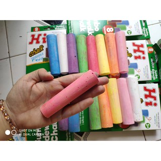 Phấn viết bảng siêu to khổng lồ - hộp 8 cây