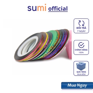 Cuộn dây băng dính dán móng - dây kim ngân, Dây Line 1 cuộn