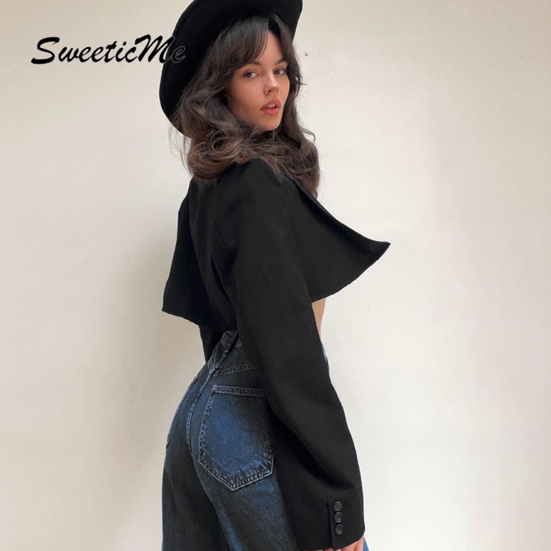 Áo khoác blazer SweeticMe dễ phối trang phục thời trang  cho phụ nữ