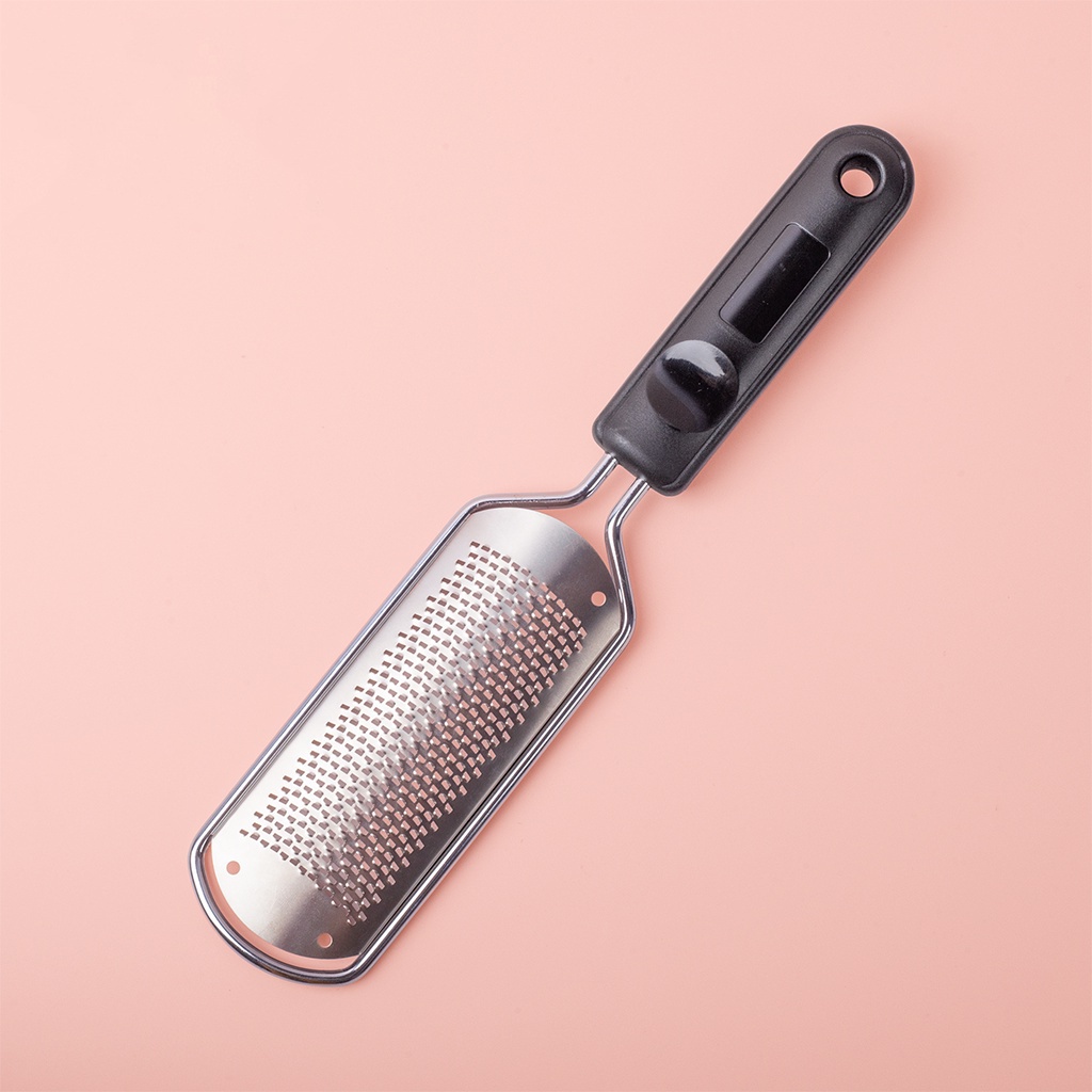 Cây Chà Gót Chân Inox 304  BEBE CHIC Loại Cao Cấp, Có Thể Thay Mặt Chà Chuyên Dụng