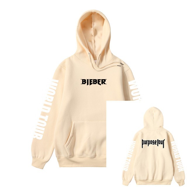 Áo hoodie Unisex in chữ Purpose The World Tour | BigBuy360 - bigbuy360.vn