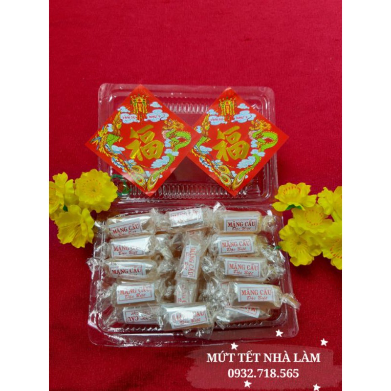 MỨT MÃNG CẦU DẺO NHÀ LÀM - HÀNG ĐÃ CÓ SẴN (500g/hộp)