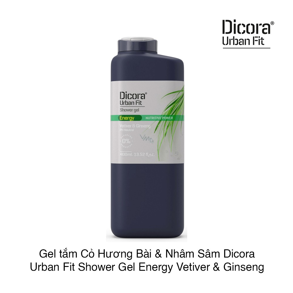 Sữa tắm dưỡng da Dicora Urban Fit 400ml