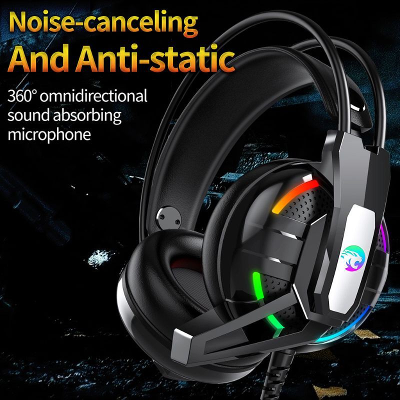 Tai Nghe Trùm Đầu Chơi Game Ps4 Rgb Marsqueen / Laptop / Pc Mới