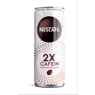 THỨC UỐNG NĂNG LƯỢNG CÀ PHÊ NESCAFE 2X CAFEIN ESPRESSODA 330ML