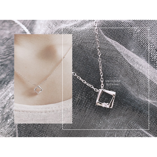 Dây chuyền, vòng cổ bạc tiny (s925)
