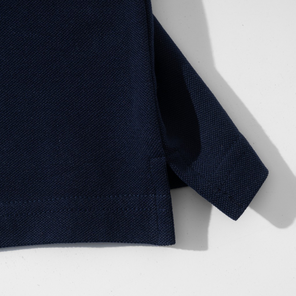 Áo polo nam cổ bẻ phối nhẹ, vải CVC cao cấp, form chuẩn, thiết kế phong cách sang trọng lịch lãm AREMI ARPL51 | BigBuy360 - bigbuy360.vn