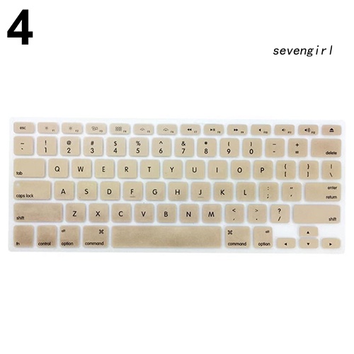 Ốp Bảo Vệ Bàn Phím Máy Tính Mềm Cho Apple MacBook Air Pro 13 / 15 / 17 inches