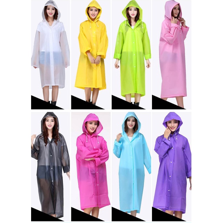 (giá sỉ)Áo mưa Hon da, áo mưa thời trang có cúc siêu tiện lợi giá rẻ
