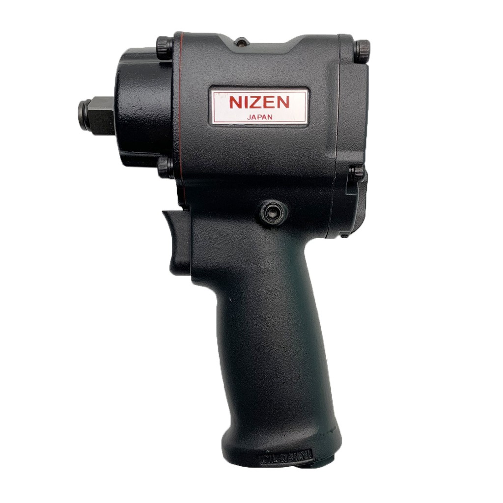 Máy bắn bu lông dùng hơi, Súng xiết bulong gầm dùng hơi Nizen 1/2" đen lùn