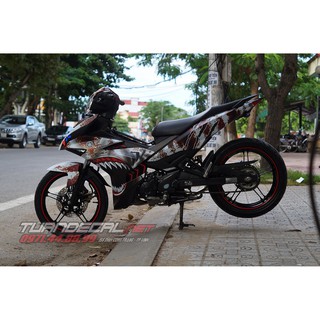 Tem trùm Exciter 150 rỉ sét