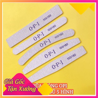 Dũa móng dày o.p.i 100/180 dũa làm móng chuyên dụng