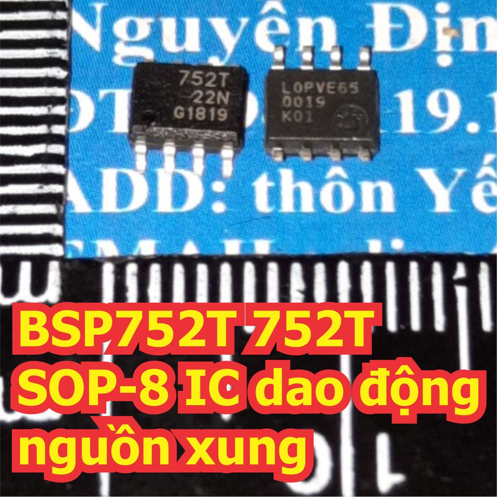 BSP752T 752T SOP-8 IC dao động nguồn xung kde7079