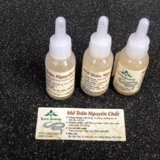 Mỡ trăn Triêu Dương dung tích 10ml, sản xuất thủ công, Dùng trong thẩm mỹ