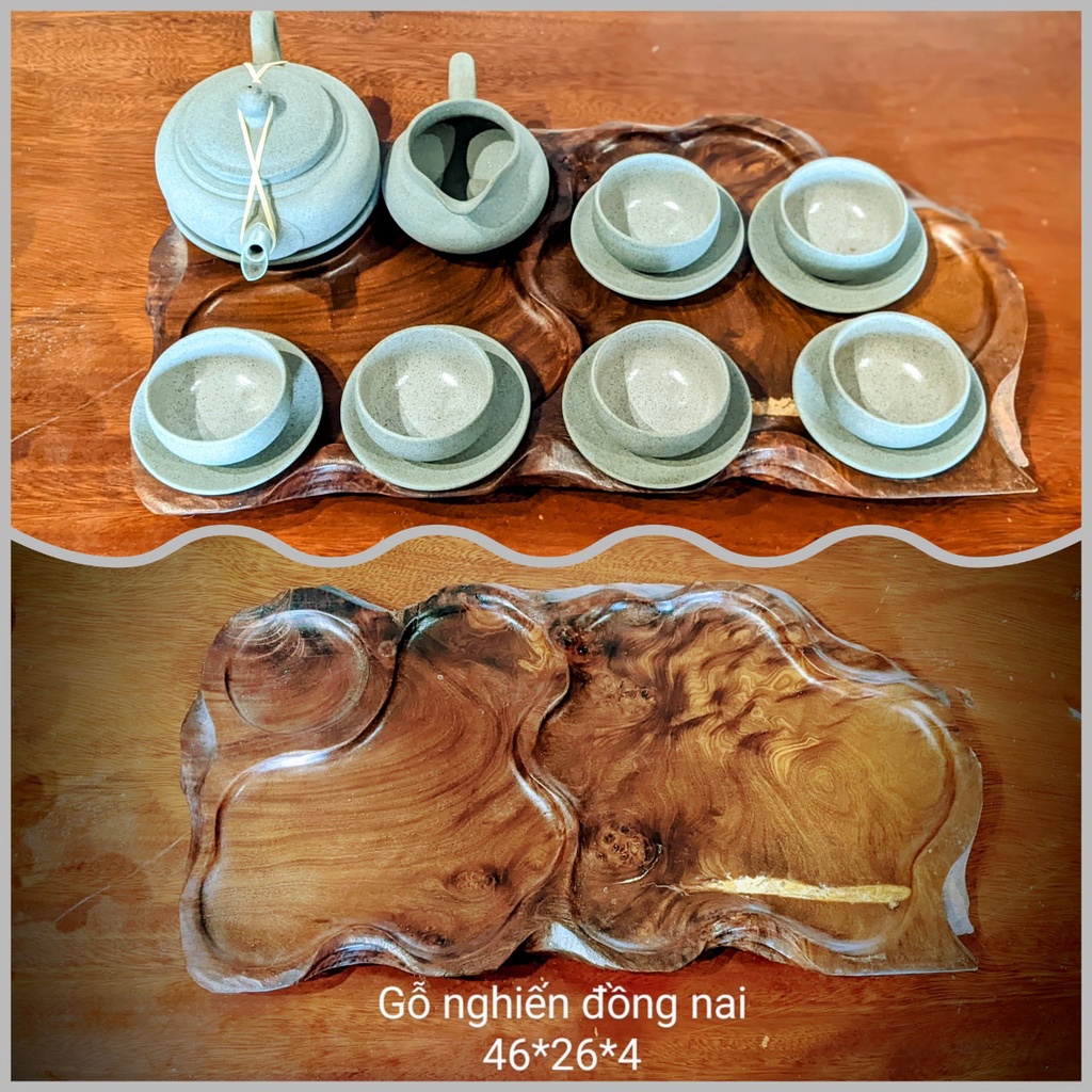 Decor Khay Bàn Trà Gỗ Nu Nghiến Đồng Nai