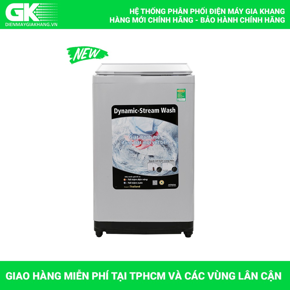 Miễn phí công lắp_ 100XAV Máy giặt Hitachi Inverter 10 kg SF-100XAV 220-VT (WH-B)