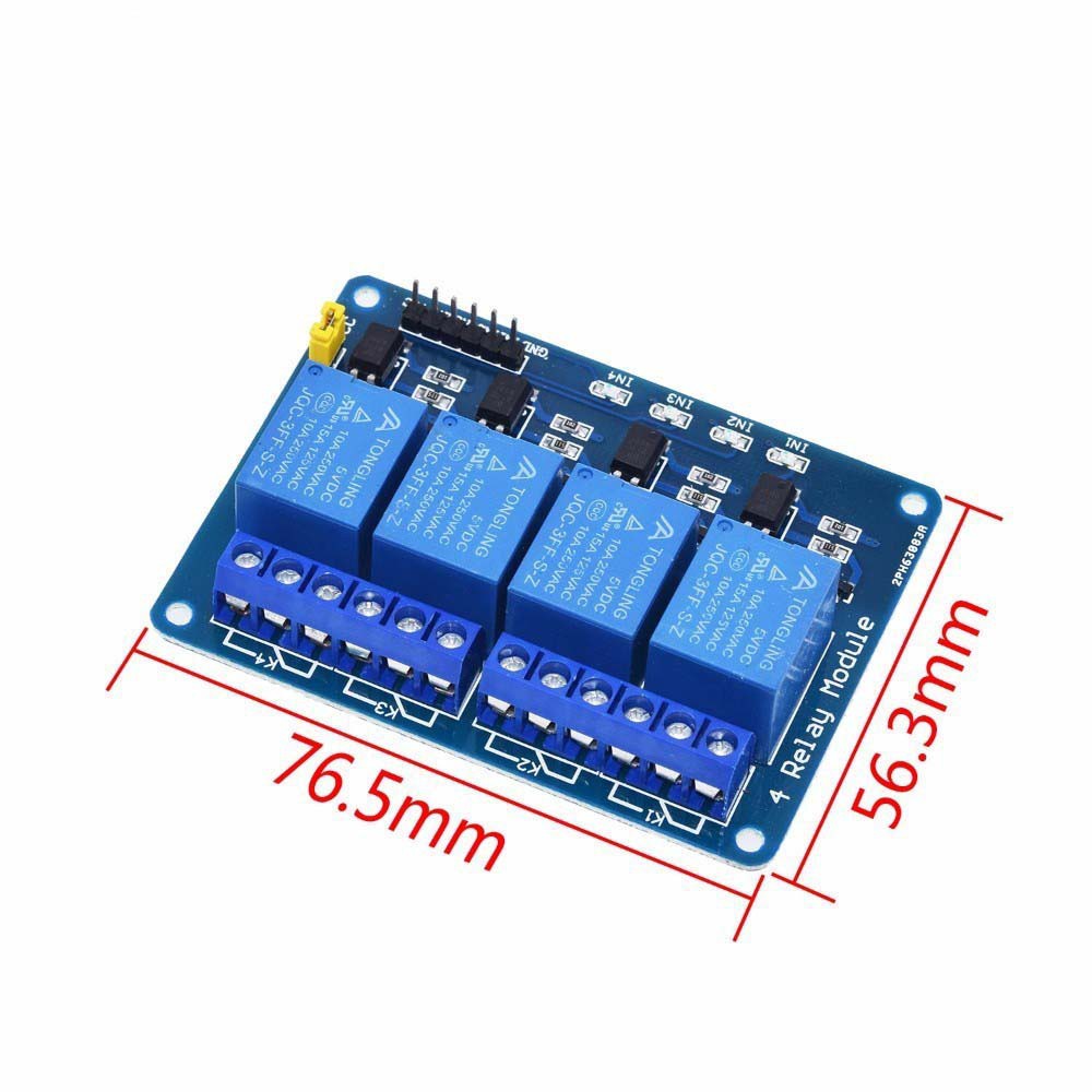 JARRED Durable Solid State Relay Module G3MB-202P Modules Relay Module 5V 240V 2A 1/2/4/6/8 Channel Low Level Resistive Fuse Relays Extend Board