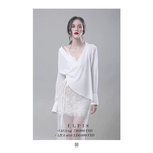 Set Elpis size S trắng thanh lý