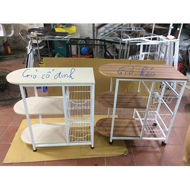 Kệ để lò vi sóng, lò nướng 3 ngăn YL176 80x38x37 cm | BigBuy360 - bigbuy360.vn