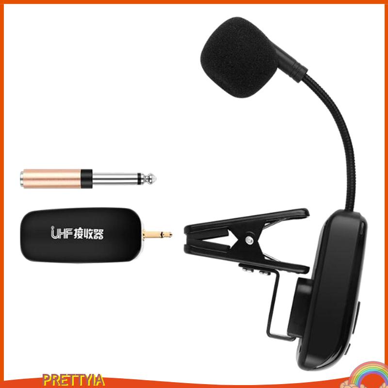 Micro Kẹp Kèn Saxophone Không Dây Cho Kèn Trombone Clarinet Tuba