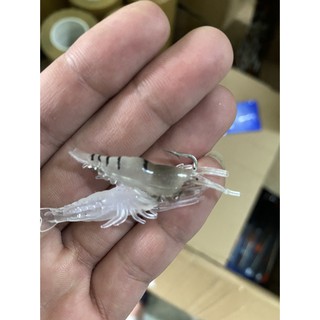 Mồi Câu Cá Giả Hình Tôm 1.3g/5cm