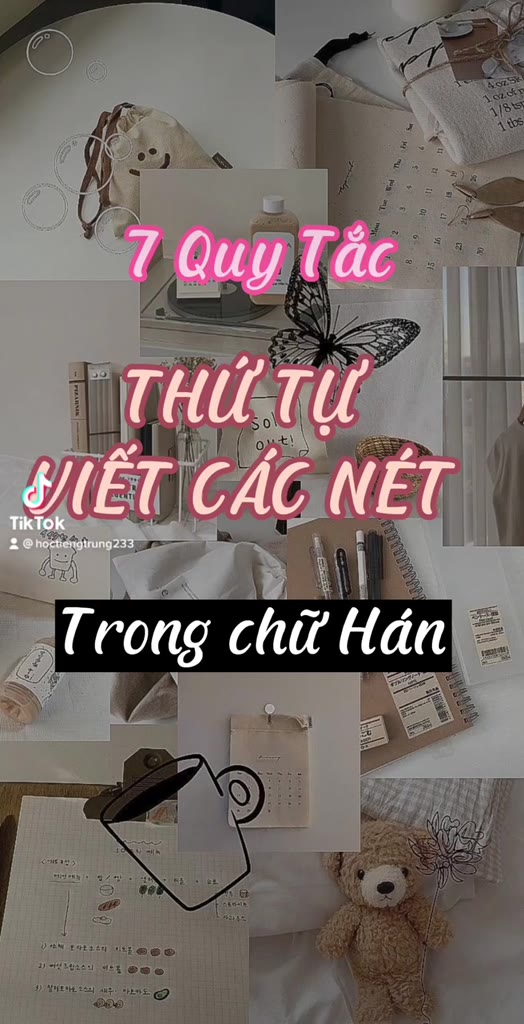 Combo 2 vở luyện viết các nét cơ bản+214 bộ thủ trong tiếng trung | BigBuy360 - bigbuy360.vn