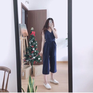 Jumsuit xanh navy