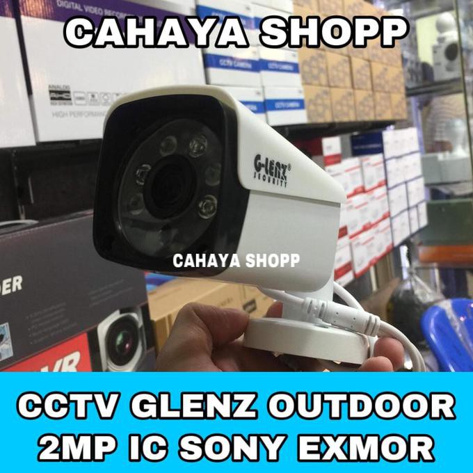 Camera An Ninh Ngoài Trời Glenz Cctv 2mp / 1080p Full Hd / Ic Sony