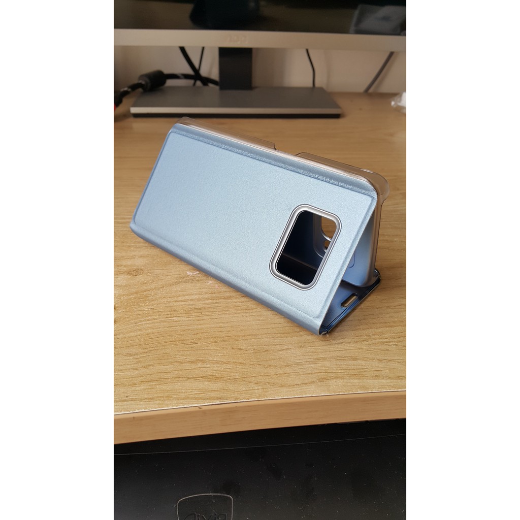 Bao da Clear View Standing Cover S6 edge plus!