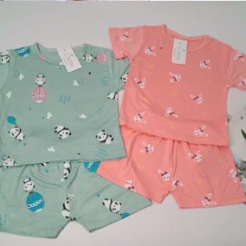 Đồ Bộ Bé Trai, Bé Gái Vải Thun Lạnh, Bộ Cộc Tay Cho Bé Mặc Nhà Mùa Hè MPM2101(100k/3bộ) | BigBuy360 - bigbuy360.vn