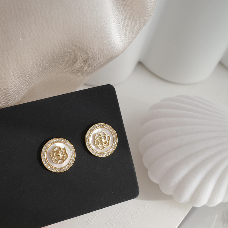 Hoa tai đơn giản phong cách Hàn Quốc dành cho nữ