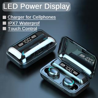 4000mAh Power Display Case Bluetooth 5.0 Binaural Call Noice Reduction Earphones Wireless Earbuds