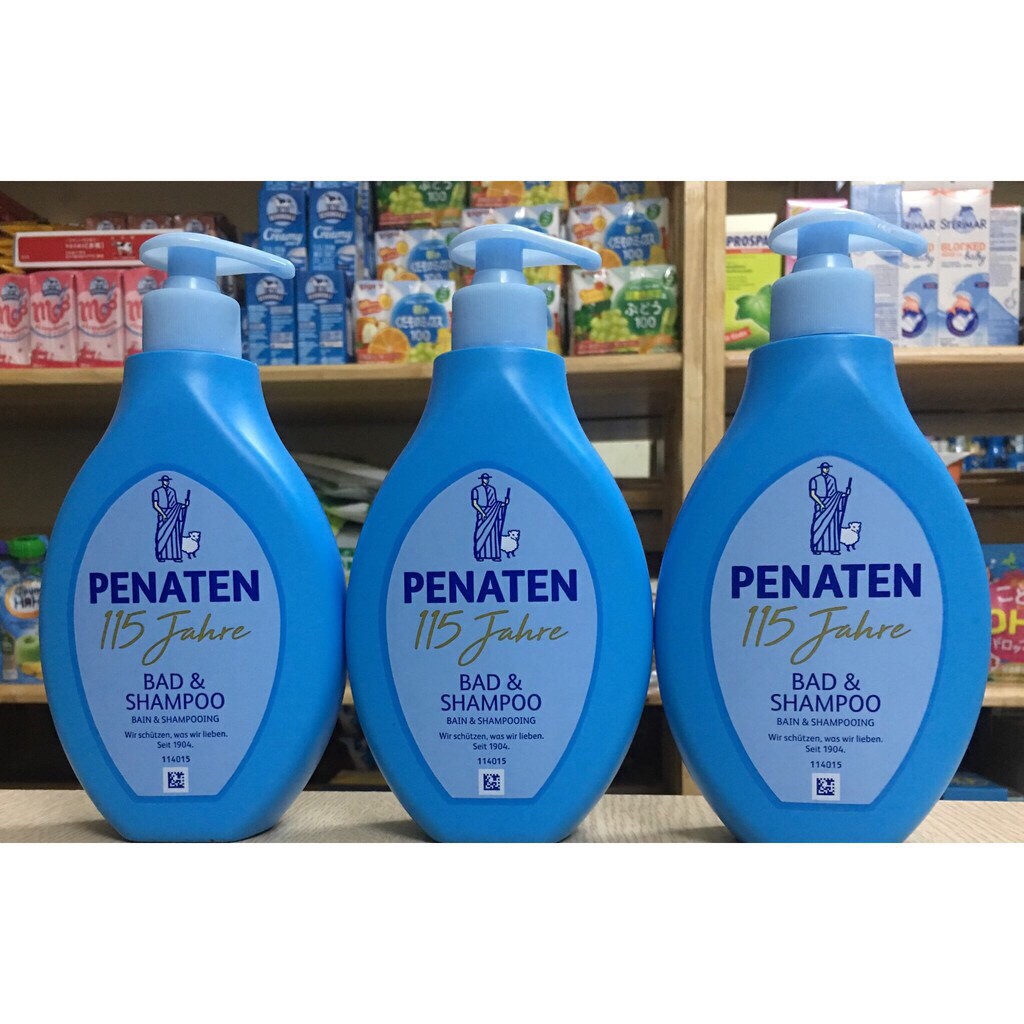 Sữa tắm gội chống cảm 2 trong 1 Penaten baby 400ml