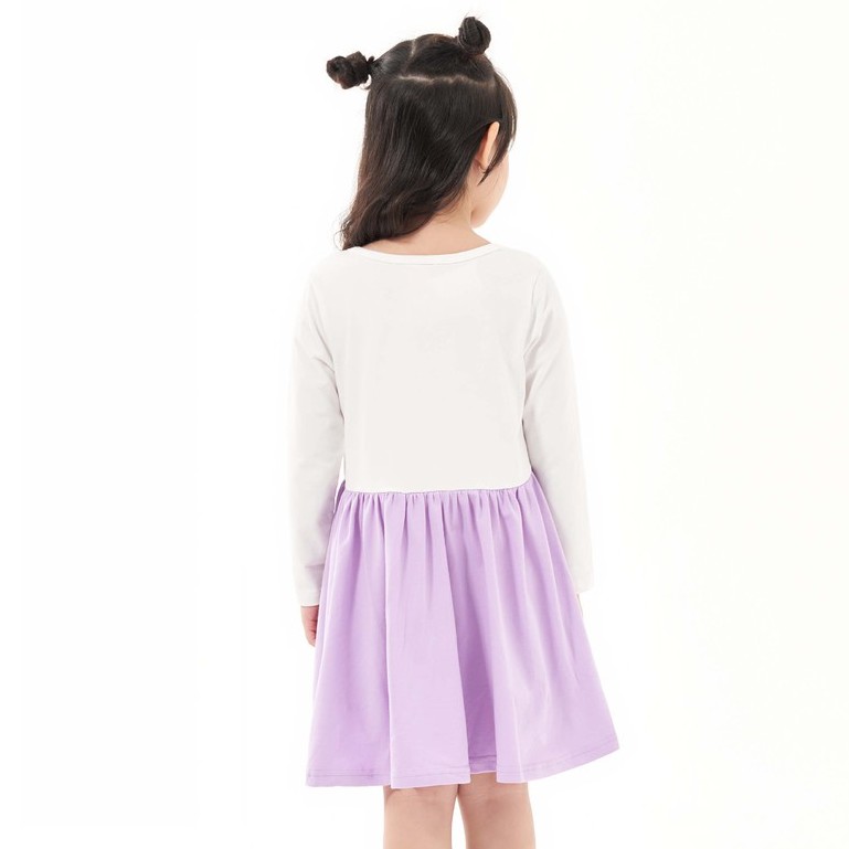 Váy Đầm Bé Gái Dài Tay Từ 1 Đến 8 Tuổi Chất Thun Cotton Thời Trang Thu Đông Thiết Kế Cao Cấp Beddep Kid Clothes GV33