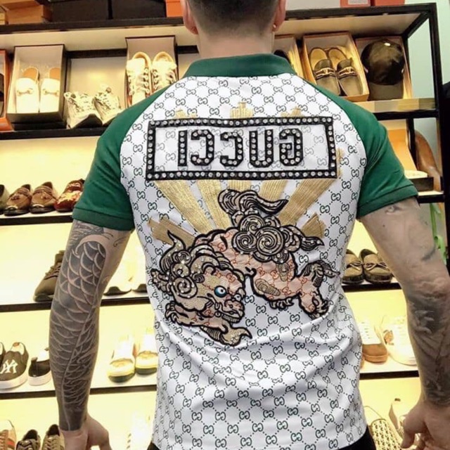 | ĐẲNG CẤP | CHẤT |_ Áo thun nam GC cao cấp đính đá mới. --