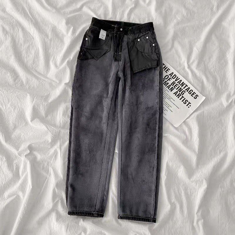 (Order) Quần jeans lót lông ấm