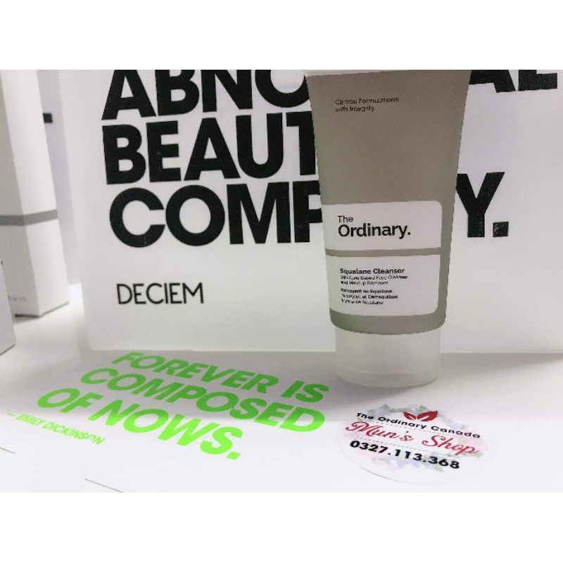 Sữa rửa mặt The ordinary Squalane Cleanser 50ml