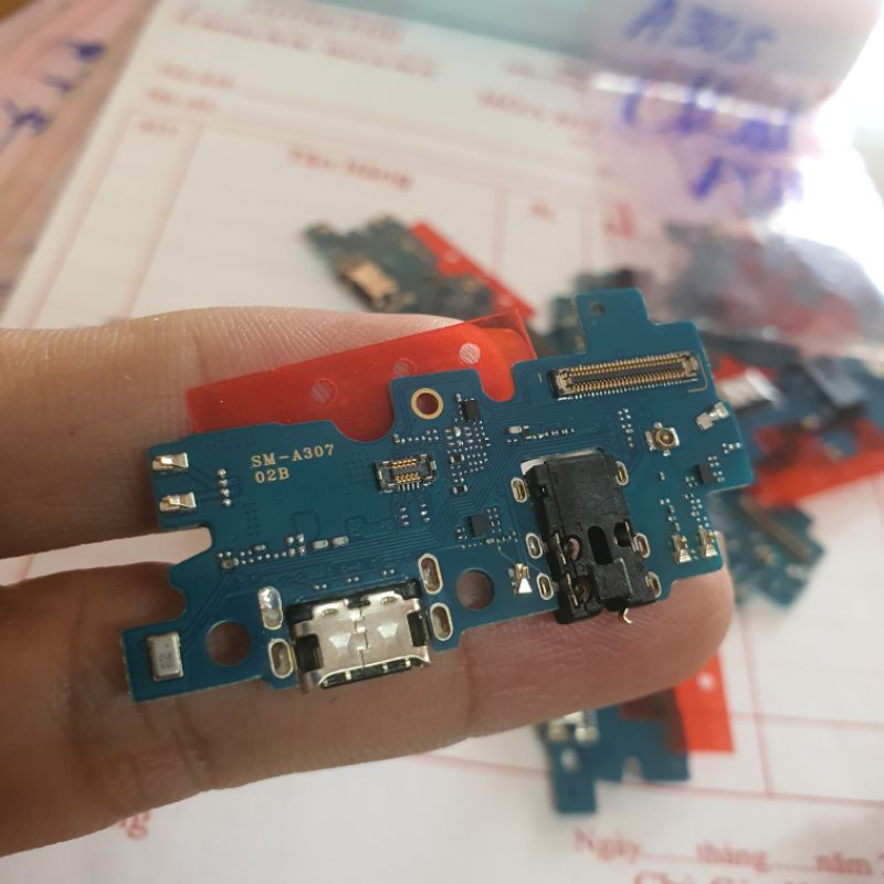 Cụm sạc samsung A30s A307 zin bao test đổi trả