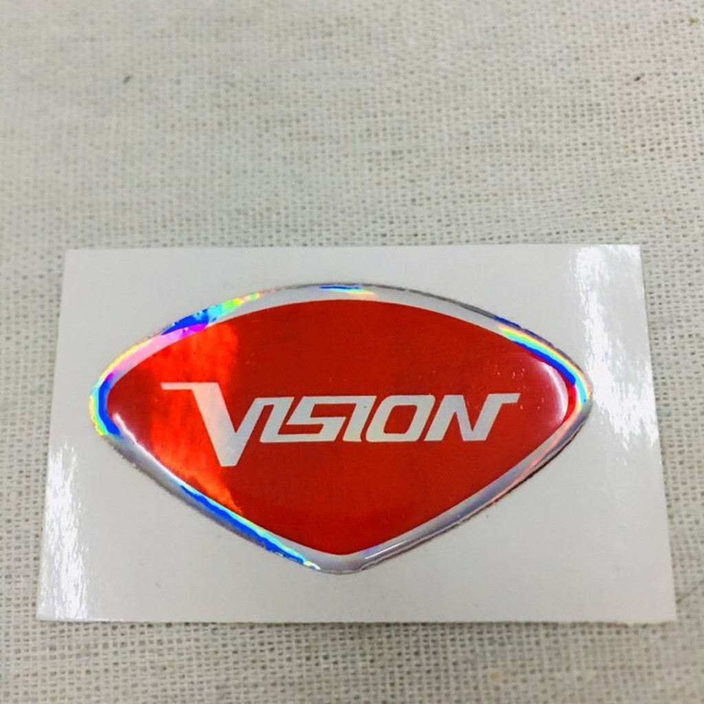 [SALE SỐC] TEM LOGO CHỮ VISION TRANG TRÍ XE (SIÊU RẺ)