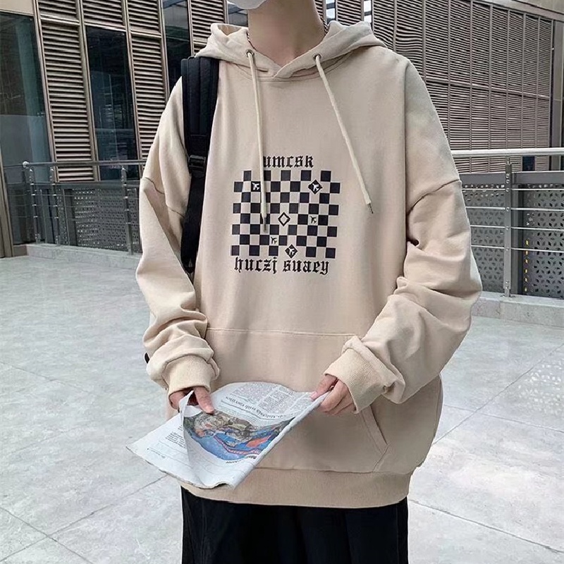 Áo hoodie Thể Thao Dáng Rộng In Họa Tiết Phong Cách Hip Hop Nhật Bản Thời Trang Cho Nam Và Nữ Cỡ M-5XL