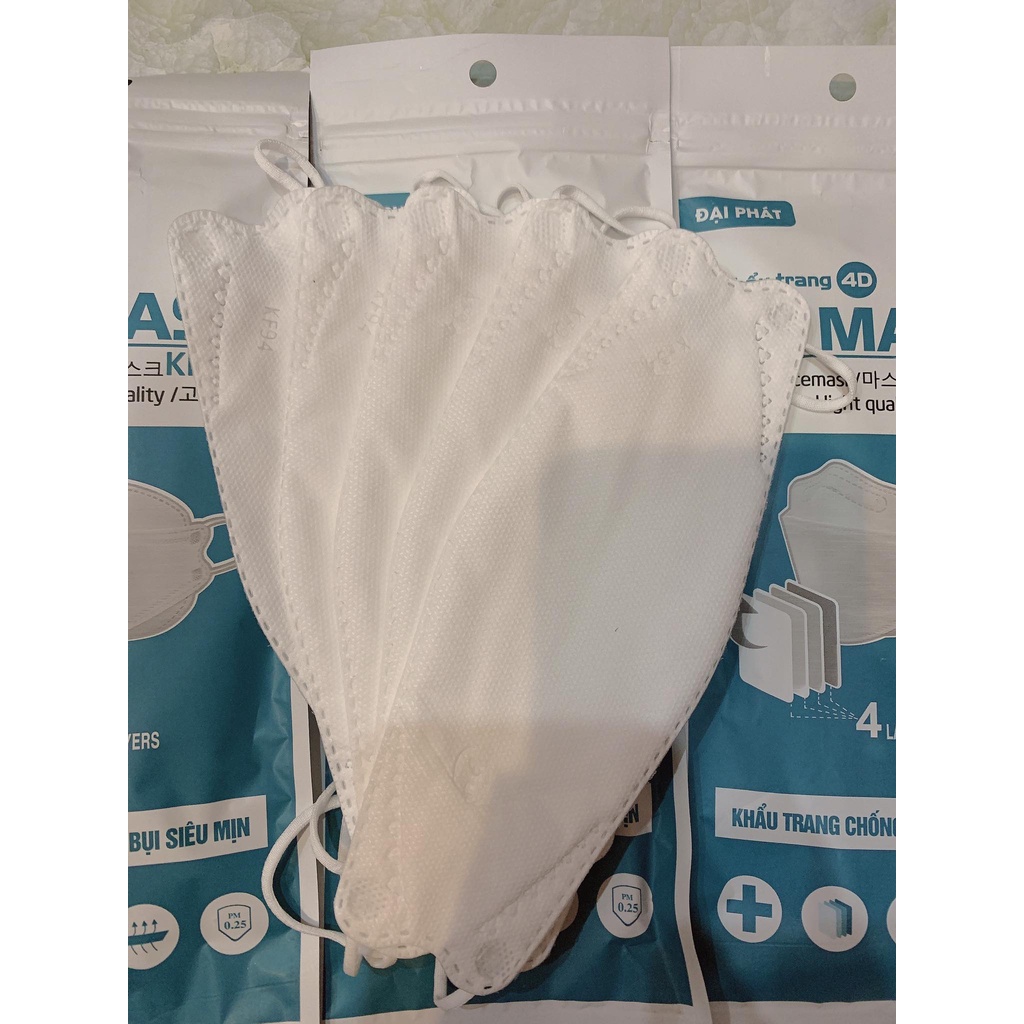 Khẩu trang KF94 DC Mask 4 lớp kháng khuẩn chống dịch , phòng chống giọt bắn kj95 chuẩn FDA - CE | BigBuy360 - bigbuy360.vn