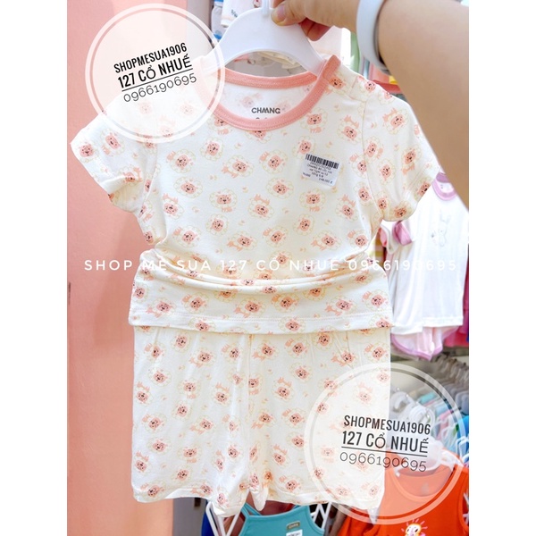 CHAANG Bộ Cộc Tay Cotton Cho Bé 6M-5Y