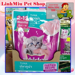 Pate Whiskas cho mèo con gói 80g