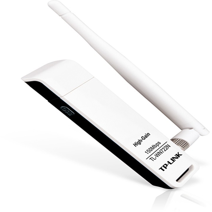 [RẺ VÔ ĐỊCH] USB thu wifi TP-Link TL-WN722N Chuẩn N 150Mbps 1 anten - Trắng 95